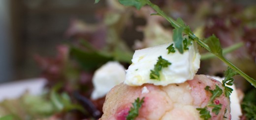 Salade légumes rôtis avec feta