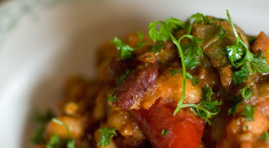 cassoulet aux poivrons