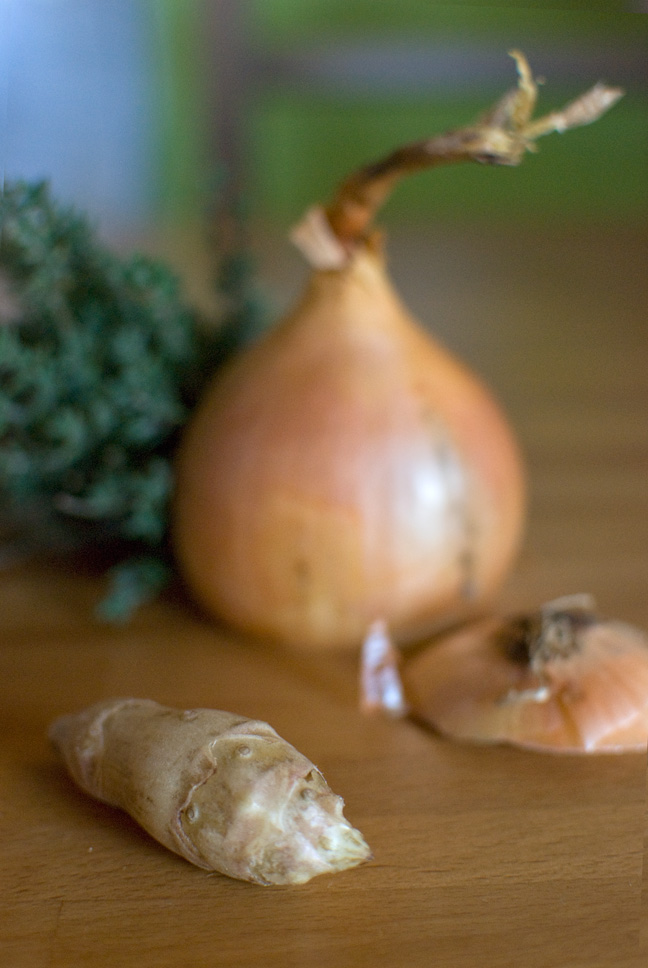 soupe de topinambour