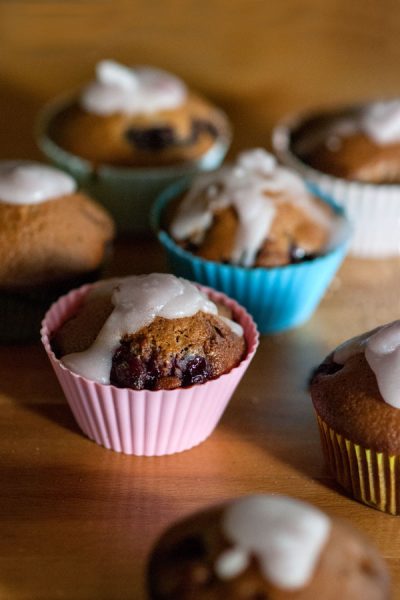 Cakes aux cerises