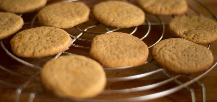 Biscuits sablés à l’orange