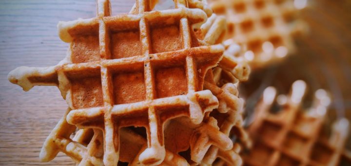 Gaufres galettes à la farine d’épeautre