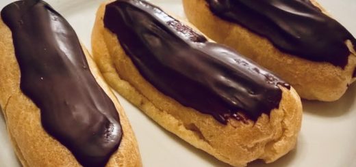 Éclairs au chocolat