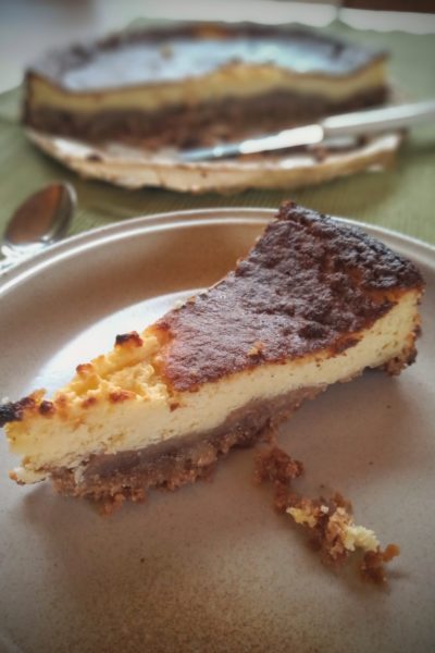 Tarte fromage spéculos